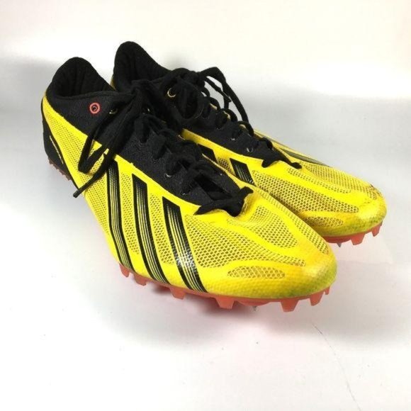 adidas Other - Adidas Sprintstar IV Track Field Yellow Cleats 11